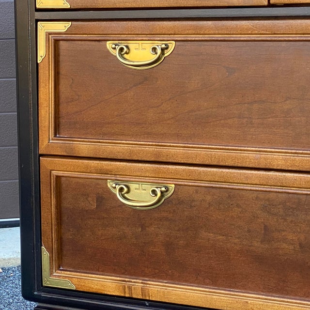 Vintage Broyhill Premier Ming Dynasty Highboy Bedroom Armoire Chairish