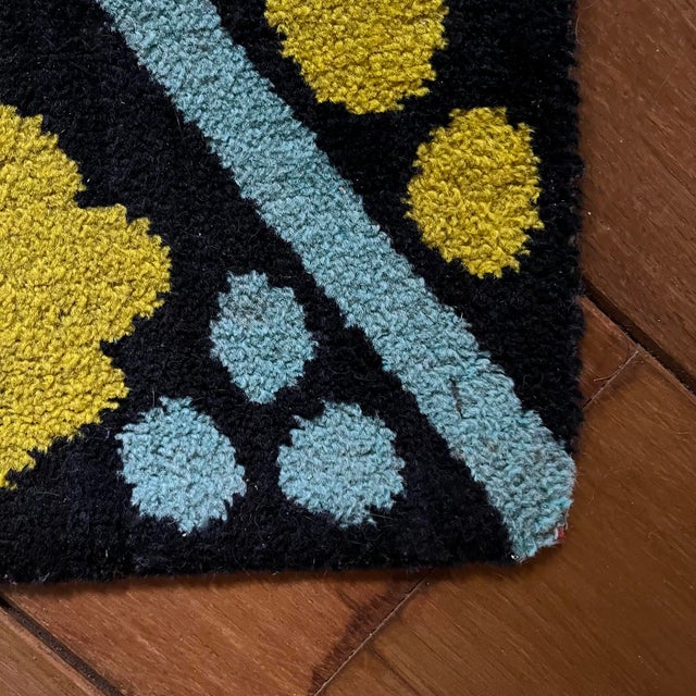 Flower Power Rug, 1970s For Sale - Image 4 of 12