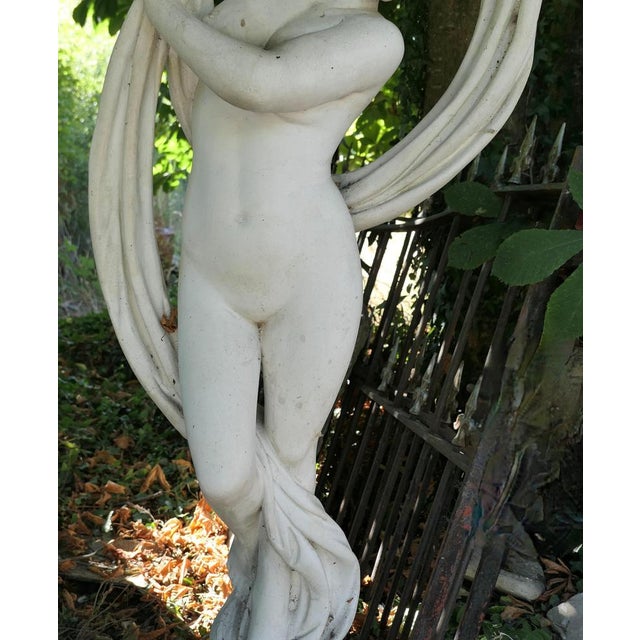 Dancing Maiden Marble Sculpture by Papini, 1950s For Sale - Image 13 of 14