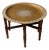 Antique Hand-Crafted Brass and Hardwood Occasional Tea Table, 1890s, Set of 2 For Sale