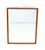 Late 20th Century American Walnut 40x52" Rectangle Wall Mirror Mitn For Sale - Image 5 of 12