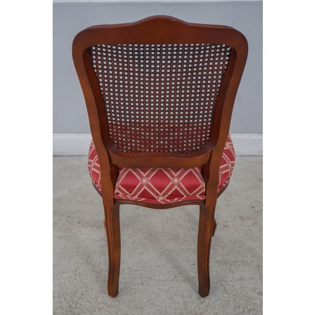 French Louis XV Style Cane Back Side Chair For Sale - Image 4 of 12