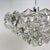 Silver Kinkeldey Chandelier in Chrome with Glass, 1960s For Sale - Image 8 of 11
