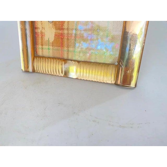 Art Deco Picture Frame in Pink, France, 1930s For Sale - Image 6 of 10