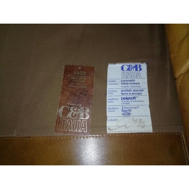 Coronado Sofa by Tobia Scarpa for C&B Italia, 1960s For Sale - Image 7 of 8