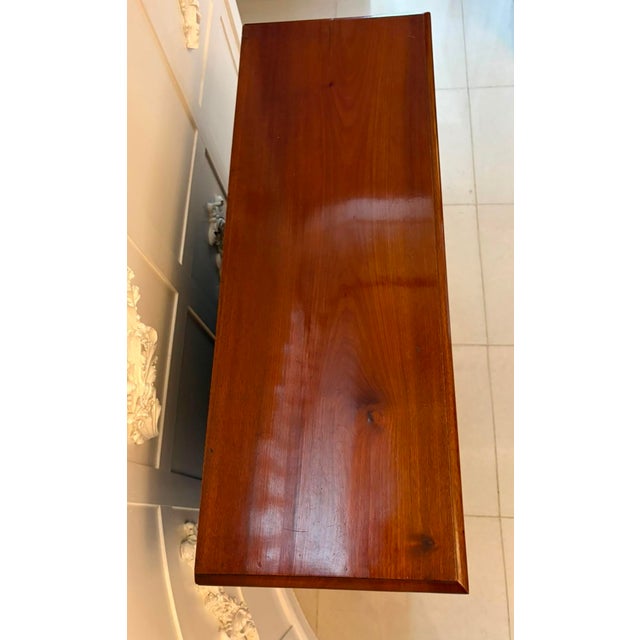 Brown Antique Victorian Mahogany Glazed Bookcase, 1880 For Sale - Image 8 of 14