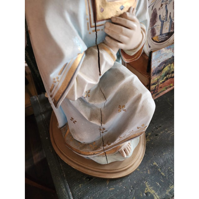 Antique Angel Lamps - a Pair For Sale - Image 16 of 17