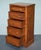 Oak Tallboy Chest of Drawers from Willis & Gambier For Sale - Image 3 of 12