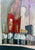 Vintage Oil Painting of European Architecture, Framed For Sale - Image 4 of 11