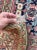 Lattice Pattern Antique Feraghan Rug - 10.2 X 12.10 For Sale - Image 10 of 12
