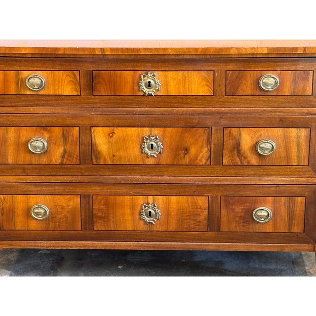 Late 18th Century Directoire Inlaid Commode For Sale - Image 6 of 12