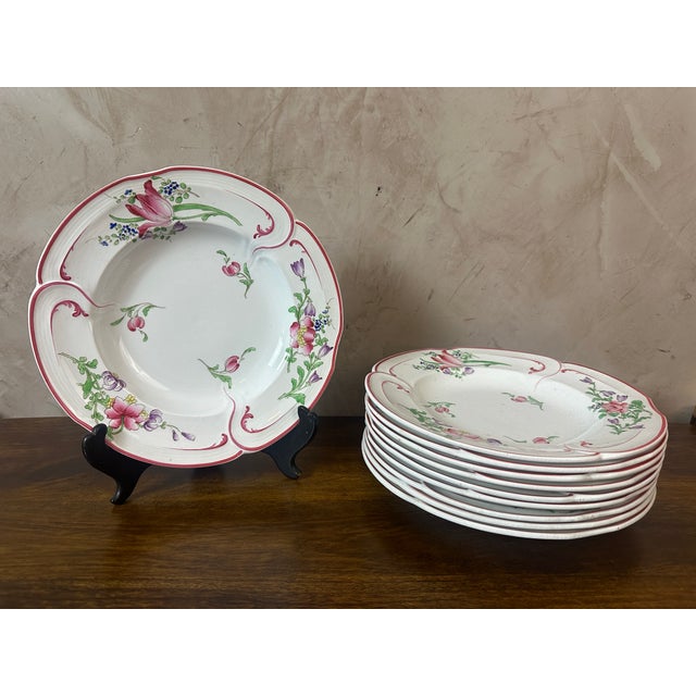 19th Century Service from Luneville, 1890s, Set of 49 For Sale - Image 17 of 18