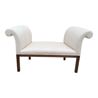 Hold for r.s. Rose Tarlow Derbyshire Roll Arm Bench For Sale