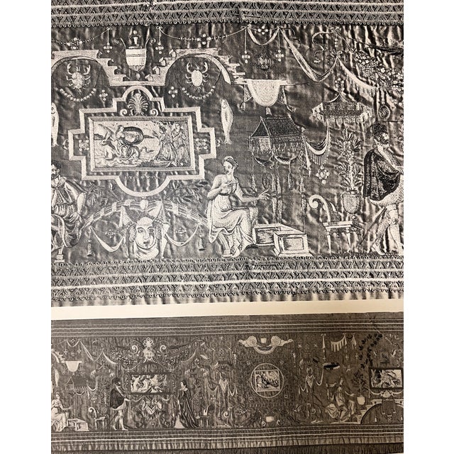 Antique Tapestry Design Print For Sale - Image 4 of 6