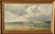 Max Schwab 19th century "On Lake Ammersee. View from Schondorf to the eastern shore near Breitbrunn" Signed lower right,...