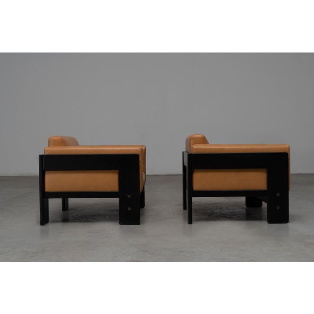 Vintage Bastiano Club Chairs by Afra and Tobia Scarpa for Gavina, 1960s, Set of 2 For Sale - Image 6 of 18