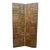 Late 20th Century Bibliotheque 2-Panel Leather Screen Room Divider Attributed to Maitland-Smith For Sale
