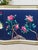 Asian Korean Asian Large 8-Panel Silk Embroidered Peacock Bird Butterfly Screen, 1900s For Sale - Image 3 of 5