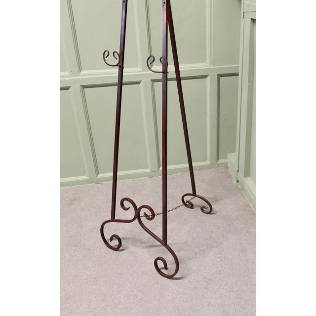 Folding Wire Work Picture Easel Display, 1970 For Sale - Image 3 of 8