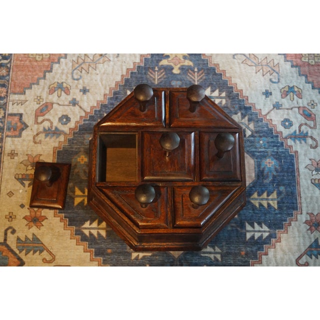1960s 1960s Carved Indian Compartmented Betel Box For Sale - Image 5 of 6