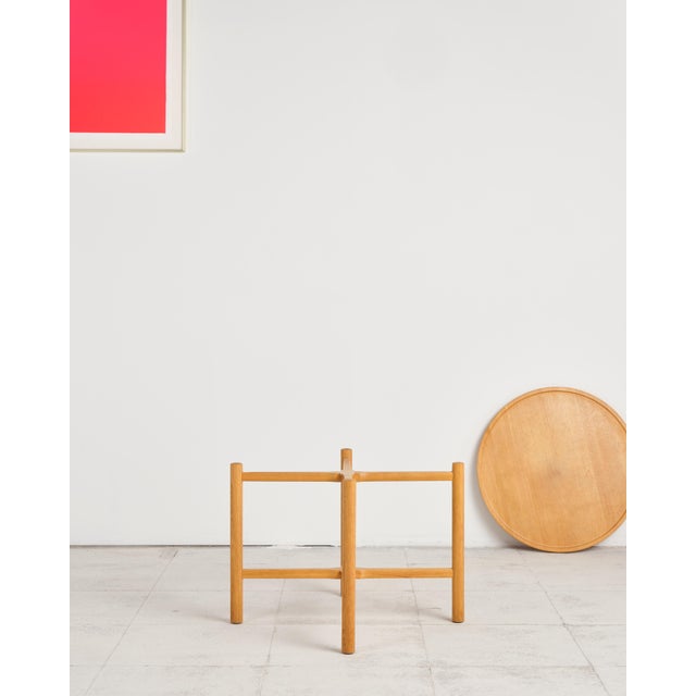 Brown AT35 / PP35 Tray Coffee Table in Oak by Hans J. Wegner for PP Møbler, 1970s For Sale - Image 8 of 17