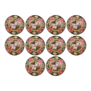 Early English William Whiteley Ltd of London Ironstone Imari Plates, S/10