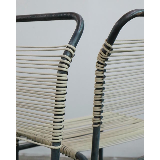1960s 1960s Walter Lamb Style Outdoor Chairs, Set of Four For Sale - Image 5 of 8