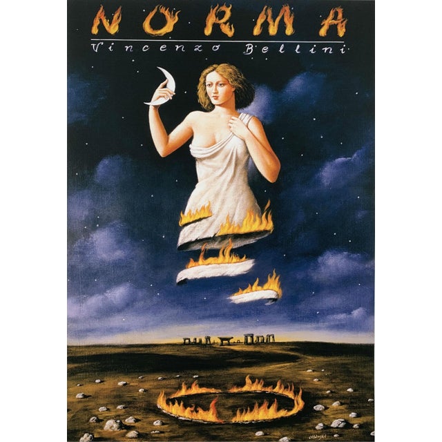 Early 21st Century Rafal Olbinski, Norma, Giclée Print, 2020 For Sale - Image 5 of 5