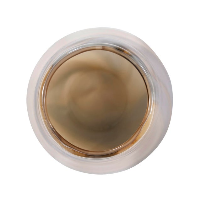 Contemporary Sand Art Tapered Glass Vase For Sale - Image 3 of 7