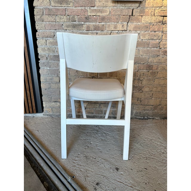 Contemporary Grand Rapids White Chair For Sale - Image 3 of 5