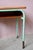 Wood Vintage School Desk in Mint Green Metal and Wood, 1950s For Sale - Image 7 of 9