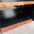 Vintage Chinese Red Hand Painted Armoire/Caninet For Sale - Image 9 of 11