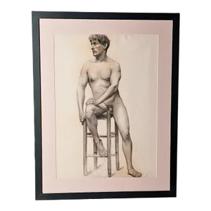 École Des Beaux-Arts Academic Study, France, Circa 1880