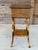 Late 19th Century Restored Scorched Bamboo Sewing Stand With Woven Rattan Top For Sale - Image 10 of 11