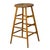 Vintage 1940s Pair of (2) 29.25" Tall Wood Artist Studio Stools For Sale - Image 9 of 18
