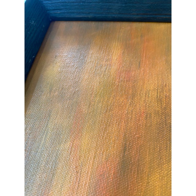 Curtis Jere Folk Art Original Farmhouse Painting Signed (1972) For Sale - Image 4 of 13