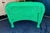 Hollywood Regency Vintage Henry Link Style Palm Beach Green Wicker Bench With Lilly Pulitzer Cushion For Sale - Image 3 of 7
