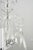 Traditional Mid 20th Century Restored Clear Crystal Five Arm Chandelier For Sale - Image 3 of 12