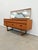 Authentic vintage mid century modern teak dressing table / vanity / chest of drawers / dresser with mirror. By William...