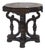 Octagonal Jacobean Revival Carved Oak Center Table – Figural Scroll Base & Bookmatched Veneer Top, C. 1920s For Sale