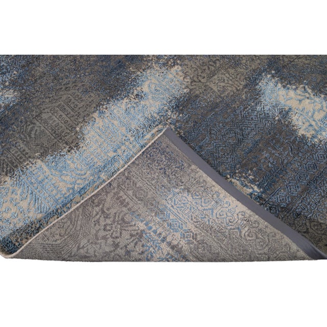 Contemporary 21st Century Modern Contemporary Abstract Wool Rug For Sale - Image 3 of 13