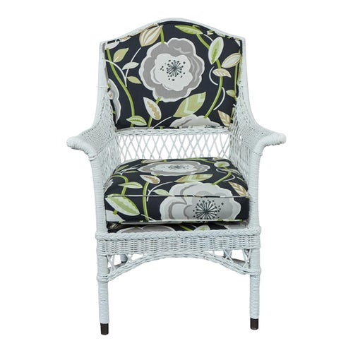 1920s Wicker Armchair