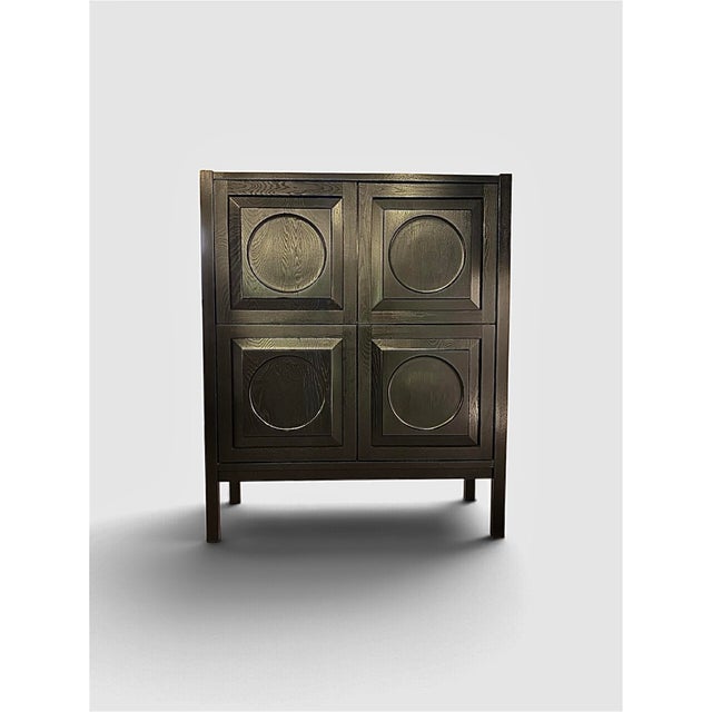 De Coene Highboard in Oak, Belgium, 1970s For Sale - Image 6 of 6