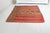 Textile Mid 20th Century Vibrant Red, Orange & Yellow Flatweave Kilim For Sale - Image 7 of 10