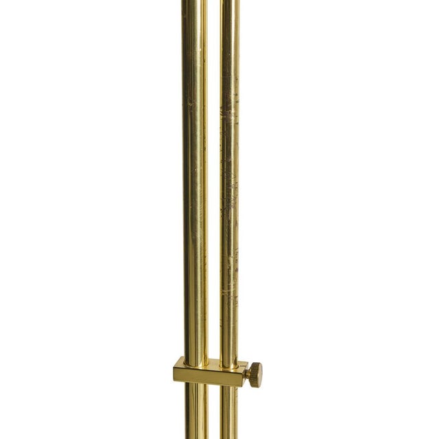 Mid-Century Modern Model G-132 Adjustable Floor Lamp in Brass from Bergboms, 1960s For Sale - Image 6 of 7