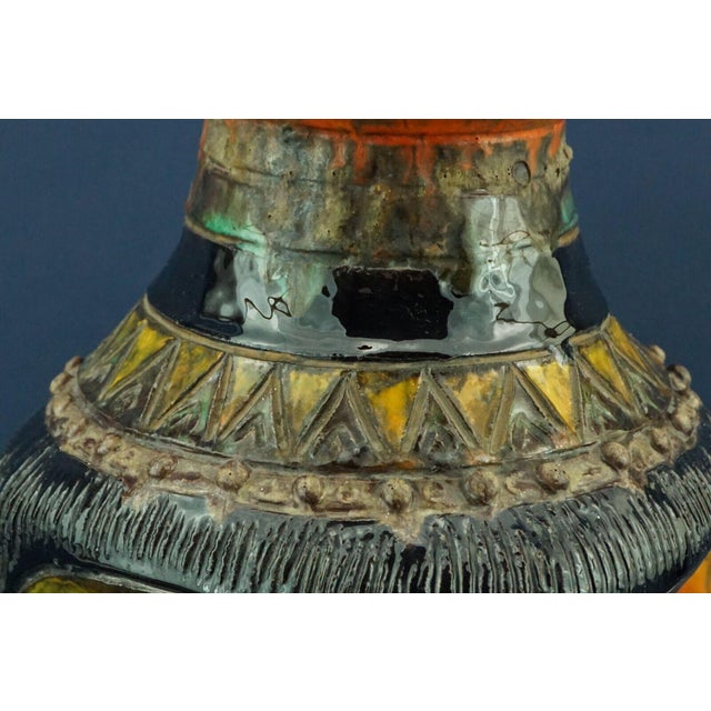 Sardinian Futuristic Ceramic Vase by Emilia Palomba, Italy, 1960s For Sale - Image 13 of 18