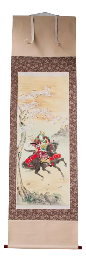 Japanese Silk Painted Work, 1950s