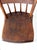 Brown Antique Plank Seat Spindle Back Side Chair For Sale - Image 8 of 14