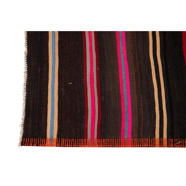 Mid-20th Century Vintage Killim Runner Rug 3 X 8 For Sale - Image 9 of 13