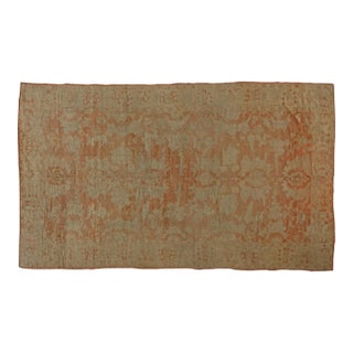 Antique Turkish Oushak Rug For Sale